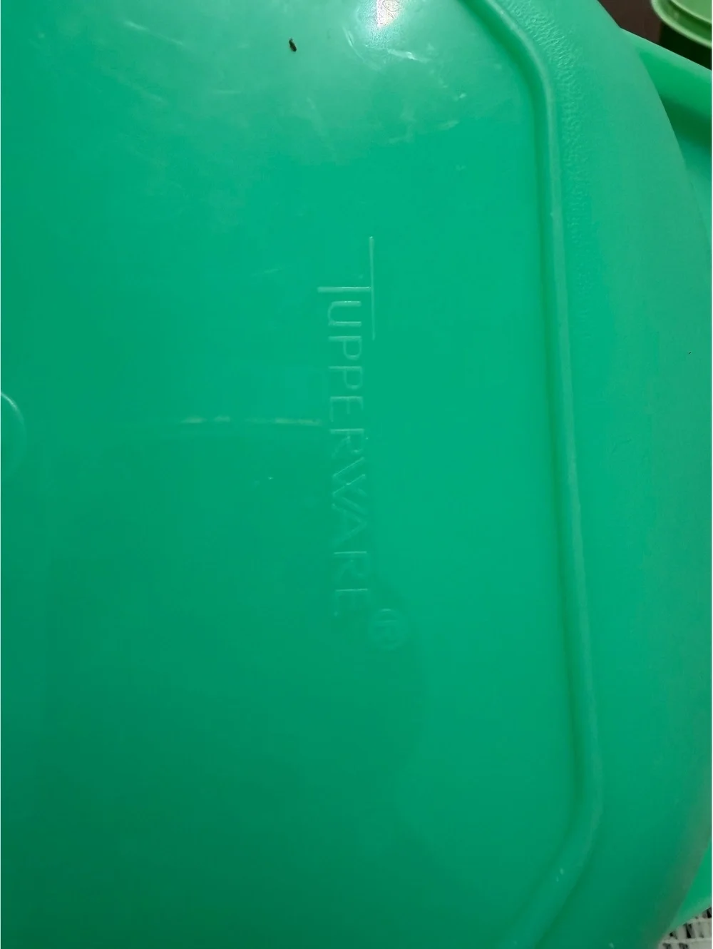 Vintage Tupperware jadeite green shredder and grater